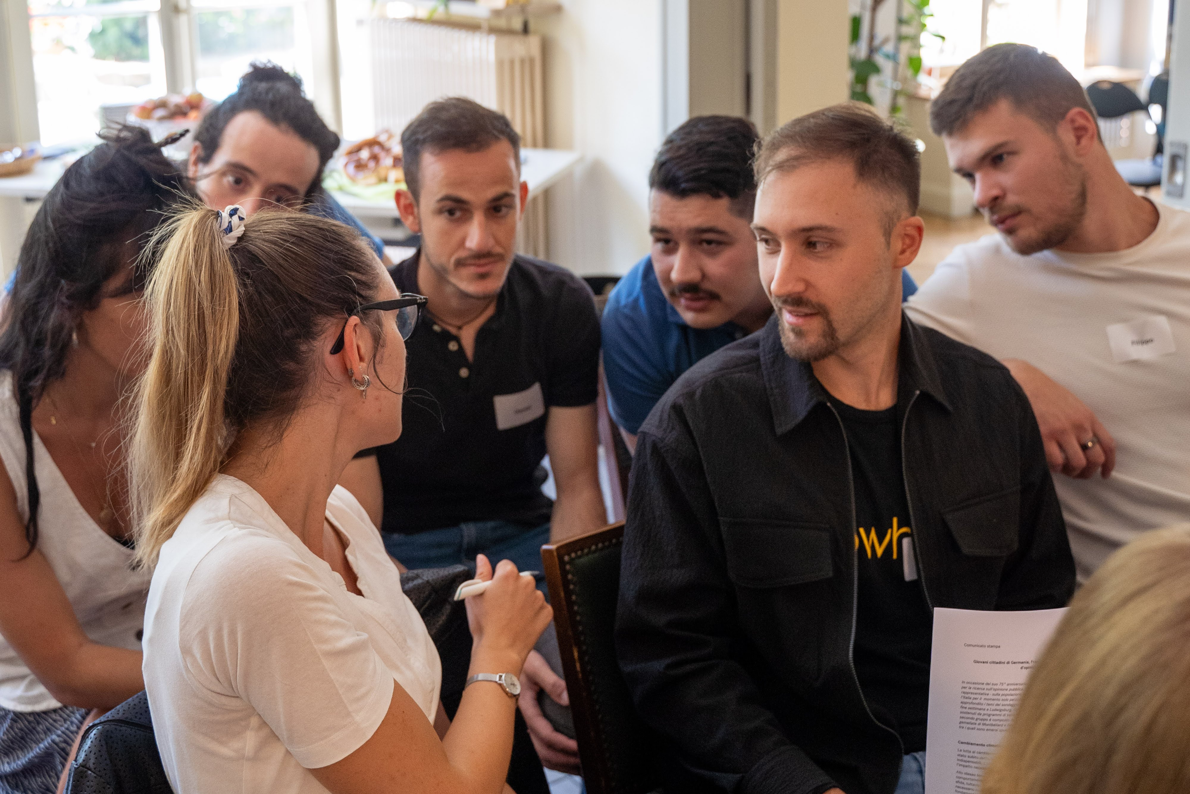 Discussione durante il focus group